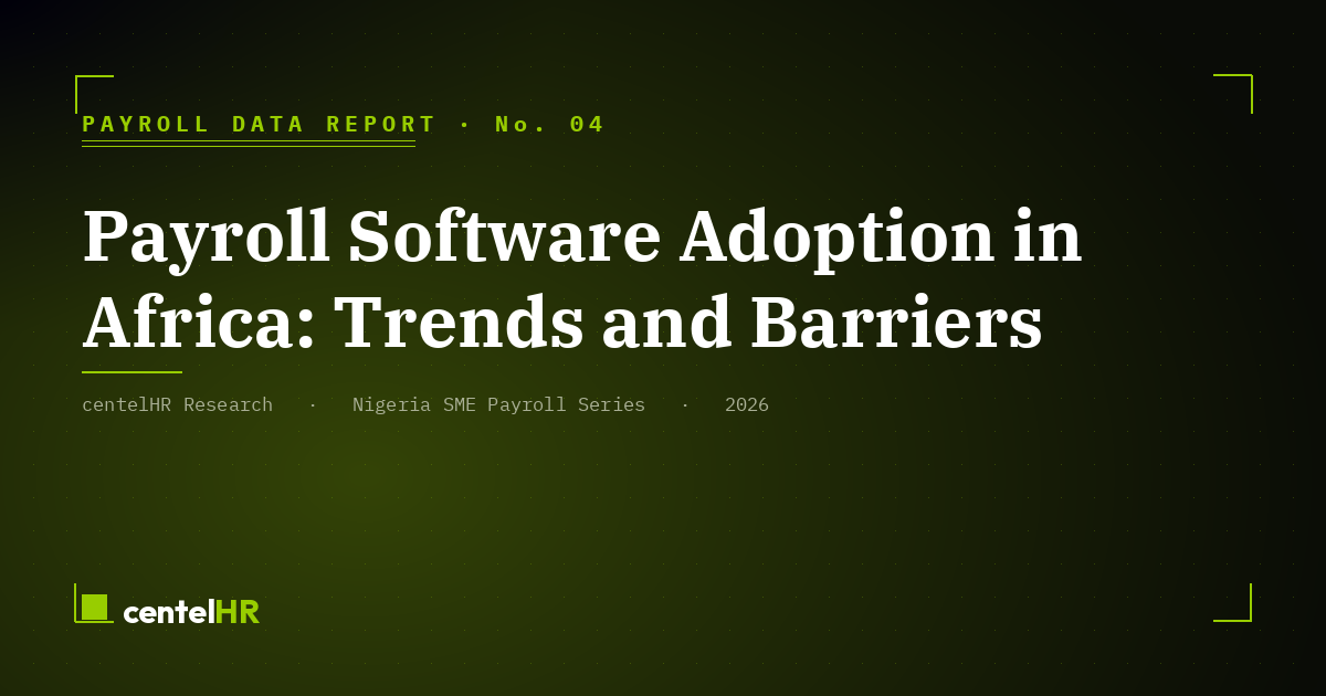 Payroll Software Adoption in Africa: Trends and Barriers